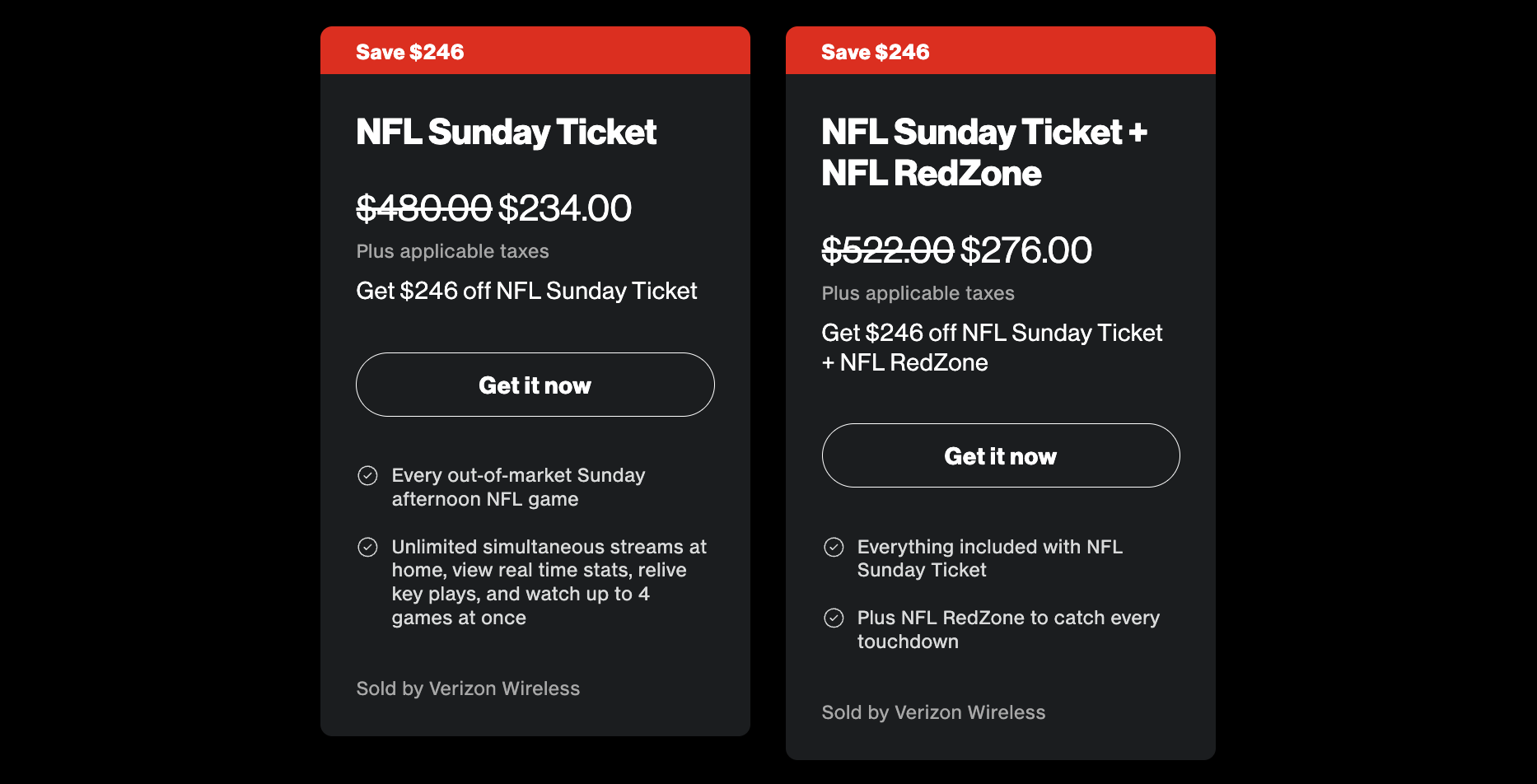 How To Save Big on Sunday Ticket for the 2026 NFL Season with Verizon